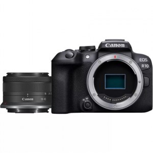 Canon | Canon EOS | R10 | RF-S 18-45mm F4.5-6.3 IS STM lens | Black